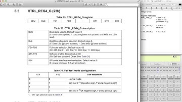 mBed Tutorial 9.4: SPI Spec Sheet for the LSM9DS0 (Gyroscope)