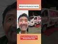 Mobil ambulance hantu #shorts #reaction #shortvideo #funnyvideo