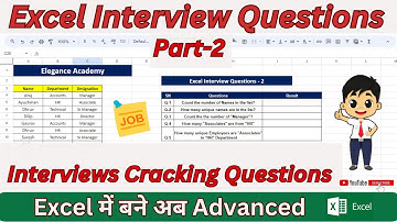 Excel Interview Questions Part-2  | Count Formula #excel #msexcel #msexceltutorial #msexceltrick
