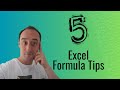 Excel Formula - 5 Amazing Tips and Tricks!