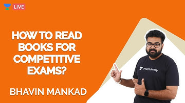 How to read books for competitive exams? | Bhavin Mankad