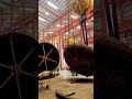 Dish end lifting by using EOT crane#fabrication #welding #rigger