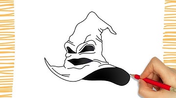 How to Draw SORTING HAT I EASY