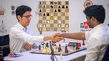 🔥 “Caught in Prep! 22-Move Crush! | GM Narayanan SL vs IM Rojas Sala | World Cup 2025