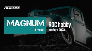 Rochobby 1/18 scale Magnum 4WD RC Model Tiny Truck RTR Official Release