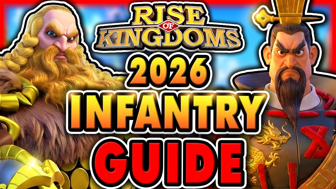 ULTIMATE Infantry Guide for Rise of Kingdoms! Best Commanders, Gear, Talents, Armaments & MORE