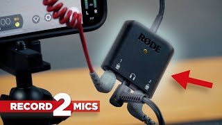 Use THIS To Record Separate Audio Tracks Into an iPhone | RODE SC6L