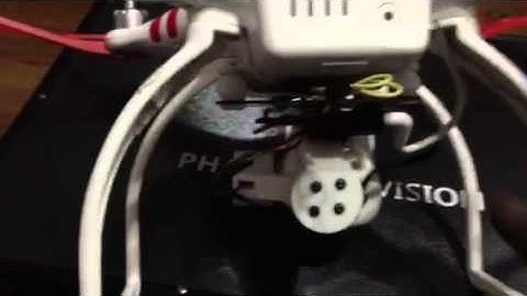 3D power 2 axis gimbal install on Dji phantom vision