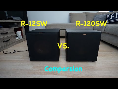 Klipsch R-12SW vs R-120SW - Comparison