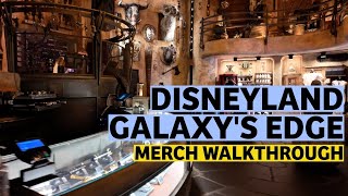 Disneyland Galaxy&#39;s Edge - Walkthrough of all Merch (August 2025)