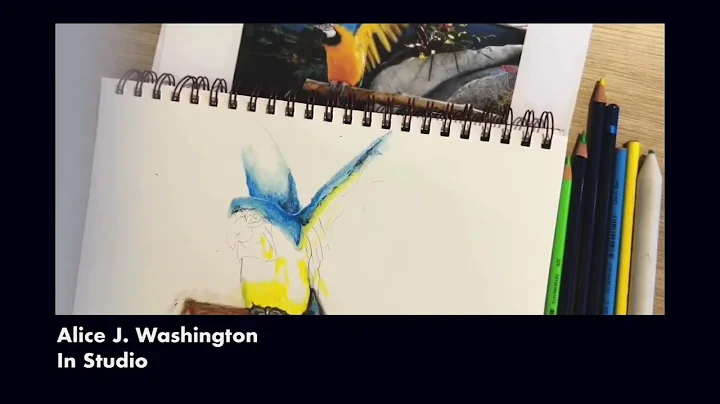 In Studio with Alice J Washington, Artist