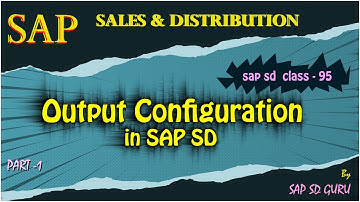 output configuration in sap sd #output #outputconfiguration #sapsd #saptutorialsforbegginers #output