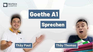 Goethe Zertifikat A1 Sprechen 🇩🇪 | 3 Tipps khi thi nói Goethe A1 😉