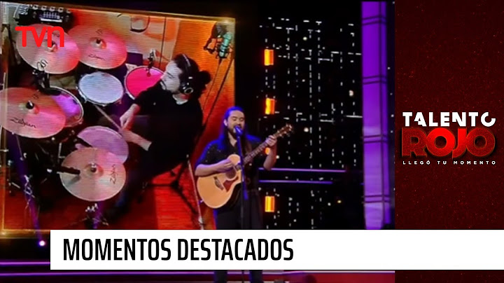 Así fue la presentación de Marcelo Peña, semifinalista de "Talento Rojo" | Talento Rojo
