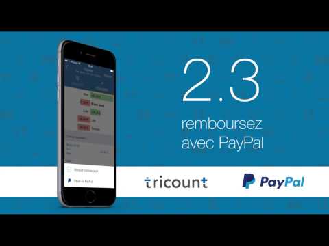 Tricount - remboursez avec PayPal