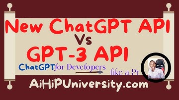 New ChatGPT GPT-3.5-Turbo API vs GPT-3 (Text-Davinci-003) API Compared - AI API Review Ep2