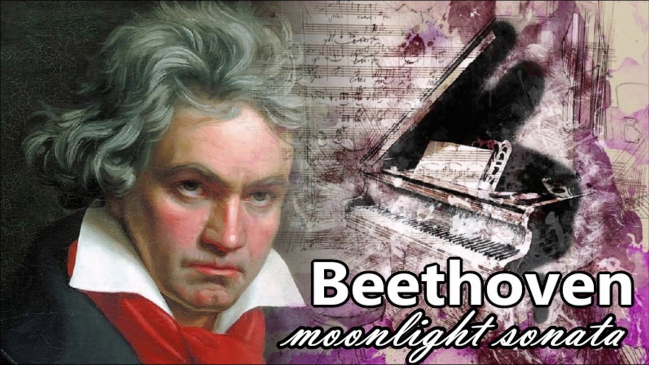 Beethoven, Moonlight Sonata for piano Music for relaxation classical