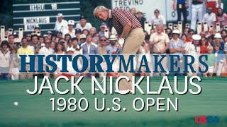 Jack Nicklaus Makes History with his Fourth U.S. Open Title | History Makers | 1980 U.S. Open screenshot 4