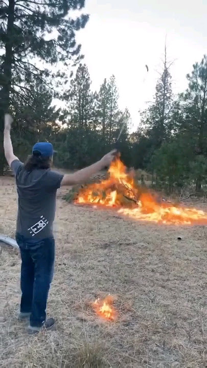 They Caused A Wildfire😲 #shorts #fails #wildfires