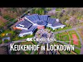 KEUKENHOF in LOCKDOWN 2021 4K Drone | World's Biggest Flower Garden CLOSED | Holland