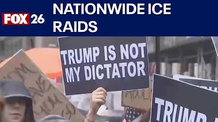 Trump administration's nationwide ICE raids