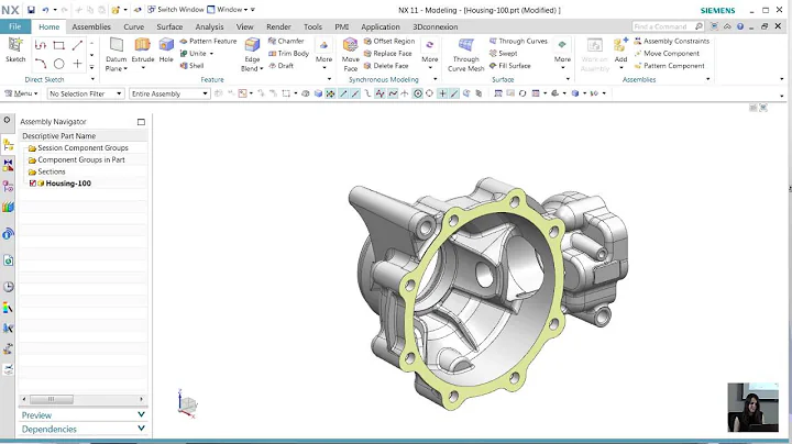 NX CAD Hints and Tips - NX 11 Convert Master Model Drawing to 3D PMI Objects