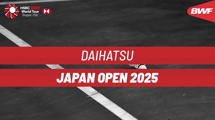 DAIHATSU Japan Open 2025 | Day 2 | Court 3 | Round of 32