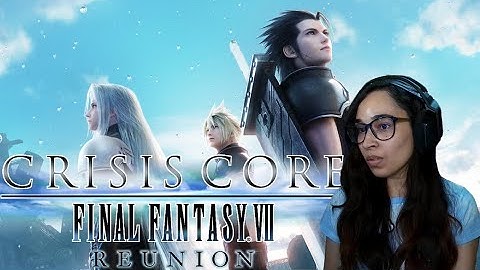 ENDING / CRISIS CORE : FINAL FANTASY VII GAMEPLAY PART 4 (PC)