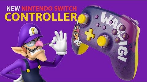 Waluigi gets his own controller!! - PowerA Enhanced Wireless Controller for Switch
