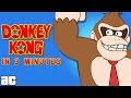Donkey Kong In 3 Minutes And MORE!!! | Video Games In 3 @ArcadeCloud