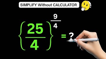 How to Simplify Math Olympiad Exponential Expressions without Using a Calculator?