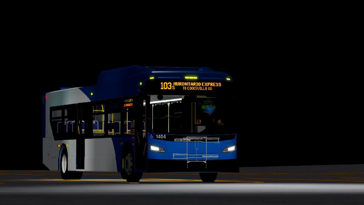 Sauga Transit 2014 New Flyer Xcelsior Xd40 1404 103 Hurontario Express Roblox Youtube - roblox new flyer xd40