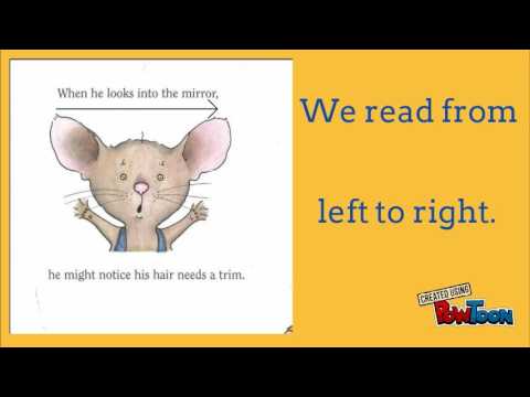 Concepts of Print for Kindergarten - YouTube