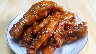 2分鐘教你做出香辣雞爪，方法簡單，色澤紅亮，越啃越有味兒【隨手做美食】