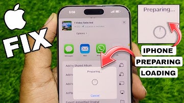 iPhone Preparing Showing Problem - Video Share Preparing in Iphone how to fix