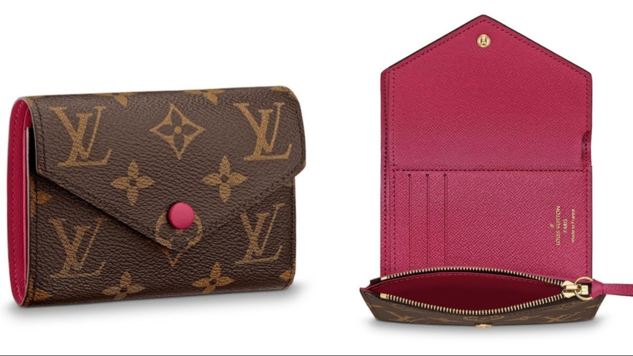 iOFFER - Louis Vuitton Victorine Wallet Unboxing & Review - YouTube