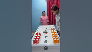 Can rolling challenge !! Par332 #funny_local_game #villagegame #funny #games #challenge #shorts