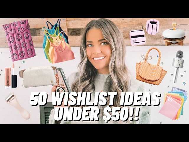 The Best Christmas Gift Ideas for Women Under $50 via @ashleynicholas