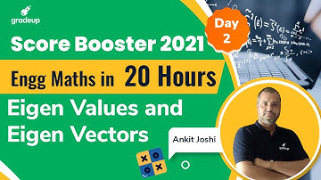Eigen Values & Eigen Vectors | Master Engineering Maths in 20 Hours | By Ankit sir