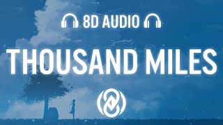 The Kid LAROI - Thousand Miles (Lyrics) | 8D Audio 🎧