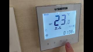 Sauter AC Thermostat