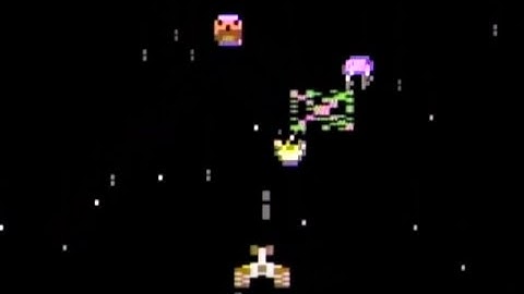 Alien Ambush Atari 8 Bit 400 800 XL XE Gameplay