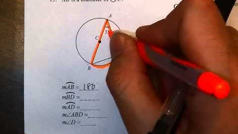 Unit 6 Review 1 Numbers 15   Circle Angles and Arcs