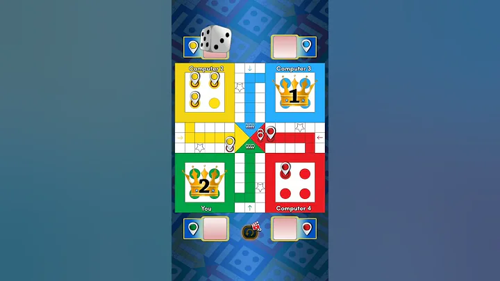 Ludo game in 4 players | #shorts #short