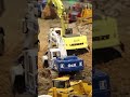 RC 1/16 excavator construction site