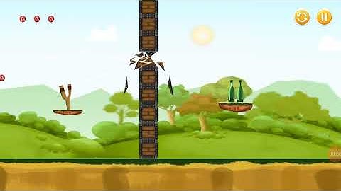 Knock Down Bottles game level 14 to 17