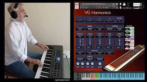 TEControl breath controller and VG Harmonica sample library for NI Kontakt