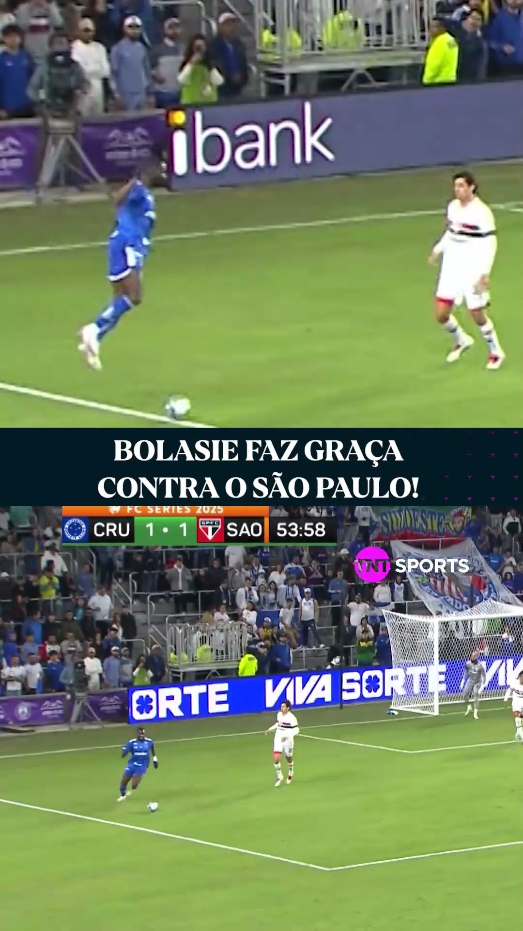 CHEIO DE GRAÇA! IMAGINA SE O BOLASIE DÁ ESSE PULINHO AÍ NO BRASILEIRÃO? #shorts