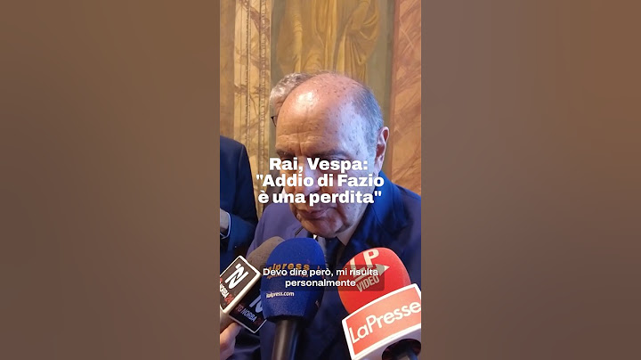 Bruno Vespa e la dichiarazione sull’addio di Fabio Fazio e il passaggio dalla Rai a Discovery