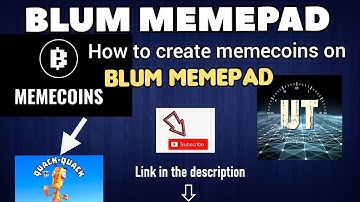 How I created my own first memecoins on BLUM MEMEPAD | Step by step guide